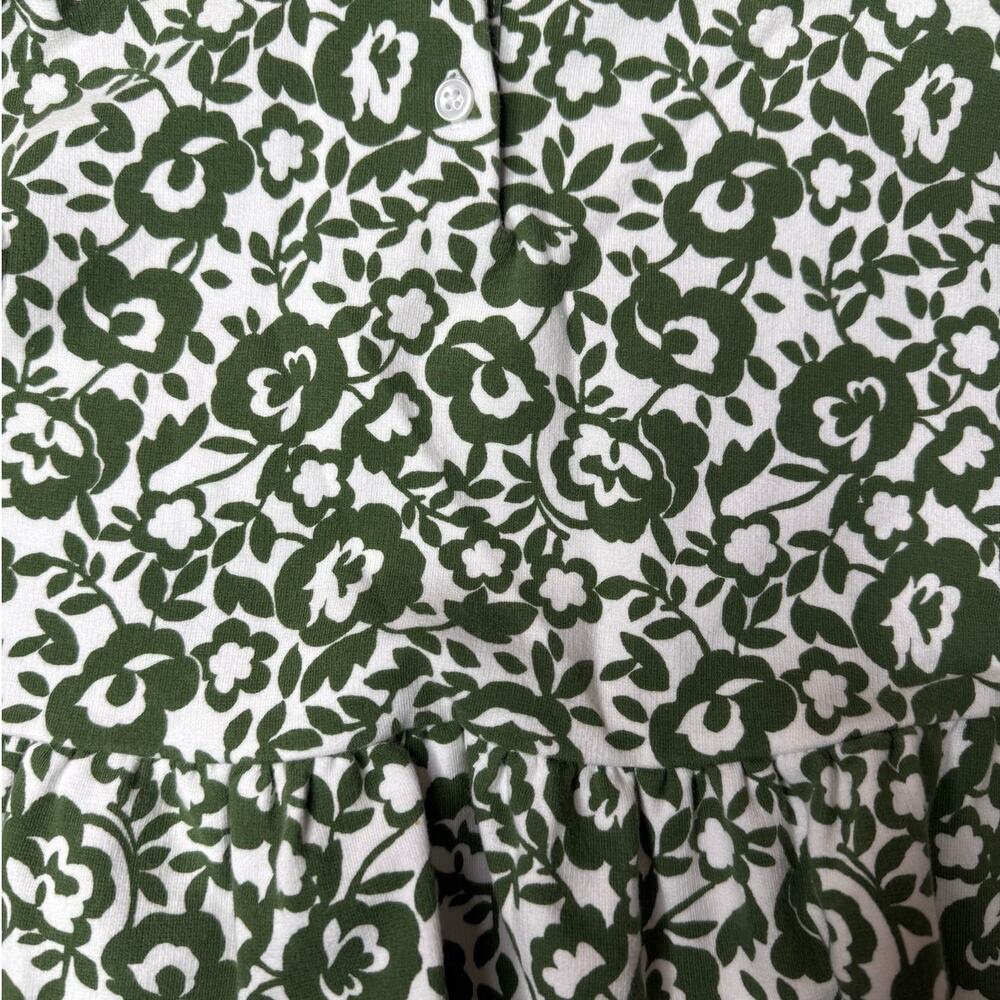 Janie and Jack Baby Girl Floral Ruffle Sundress 18-24M Green Cottagecore - Picture 10 of 13